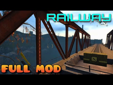 HALF LIFE 2 RAILWAY | Full Mod Walkthrough | No Commentary