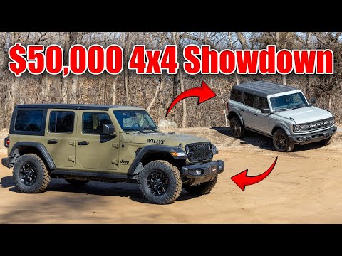 Bronco vs Wrangler — One Is Overpriced Junk!