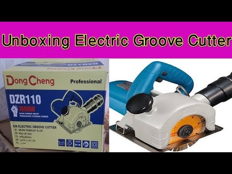 Dongcheng Groove Cutter || DZR 110 || Double Blade Cutter Machine || Amrit Tools ||