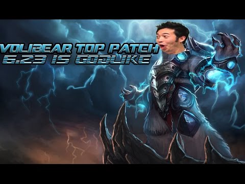 Volibear TOP is Broken Patch 6.23