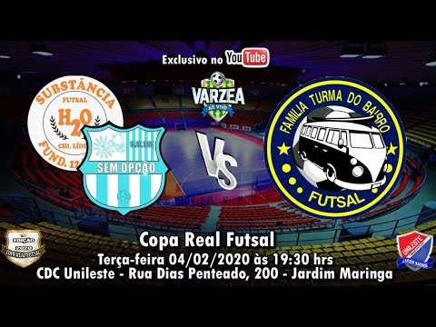 Sem Opção/Substância FS  x  Família Turma do Bairro FS - Copa Real Futsal 2020
