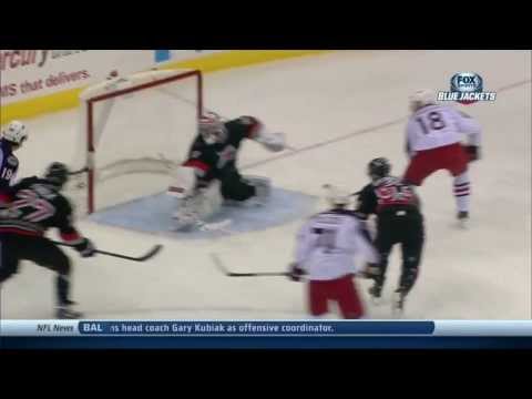 Umberger scores a sweet goal (1/27/14)
