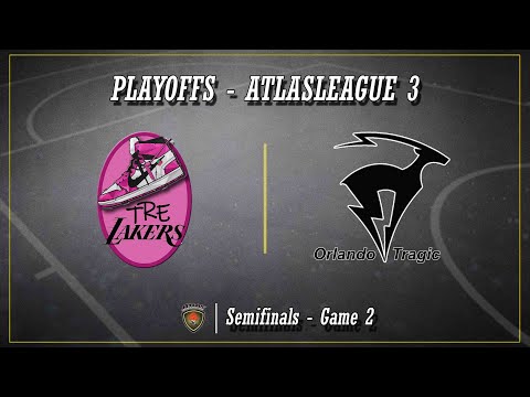 Atlasbasket Playoffs League 3_   Semifinals Game 2  -  TRELAKERS vs ORLANDO TRAGIC 47-56