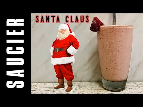 Santa Protein Breakfast Smoothie (Best Strawberry Sweet Cream Smoothie Recipe)
