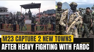 M23 rebels capture Kitchanga town after heavy fighting with the Congolese Army