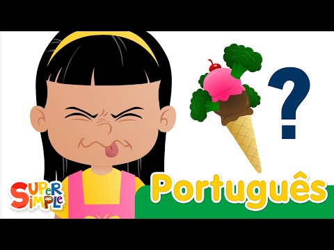 Você gosta de sorvete de brócolis? | Canções Infantis | Super Simple Português