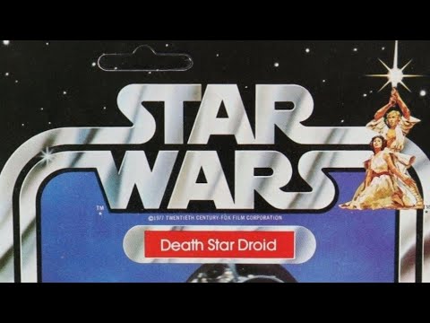 star wars review of stan solo Chrome silver and gold death star droids