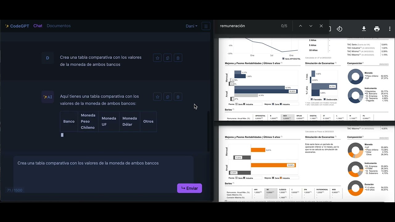 Fund Comparison...FileGPT