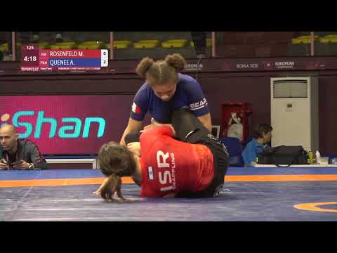 1/2 Women's GP No-Gi - 64 kg: M. ROSENFELD (ISR) v. A. QUENEE (FRA)