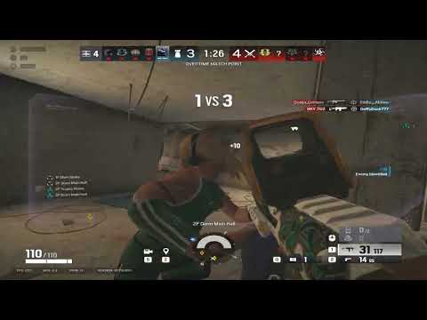 [20th Ace] Oregon 3v1 Overtime Match Point Clutch [Ranked]