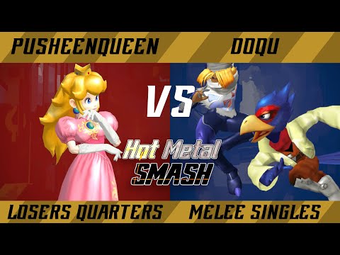 Hot Metal Smash #13 Losers Quarters - pusheenqueen (Peach) vs. DoQu (Falco, Sheik) - SSBM