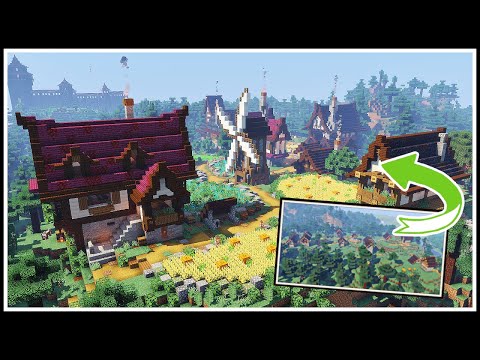 Cortezerino - Medieval Village Transformation | Minecraft Timelapse