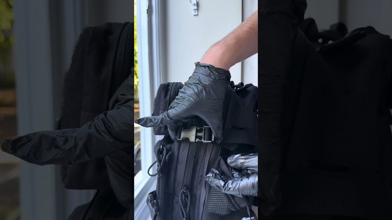 ASMR Personalising the 25-Litre Tactical Gym Backpack 🎒