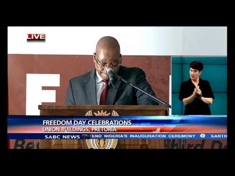 President Jacob Zuma speech - Freedom Day Celebrations