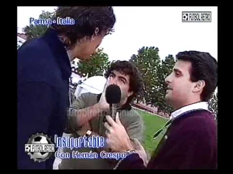 Hernan Crespo en VideoMatch Parma 1997 FUTBOL RETRO