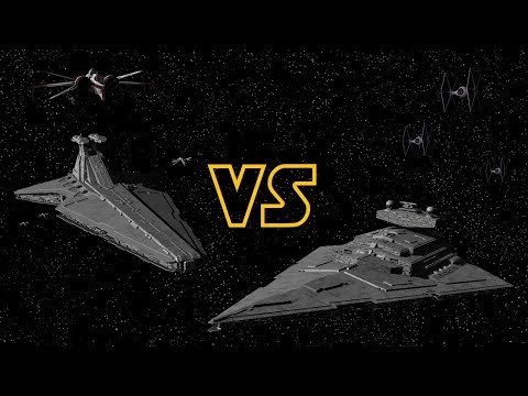 Ship VS Ship Episode 2: Venator Star Destroyer vs Imperial-I Star Destroyer