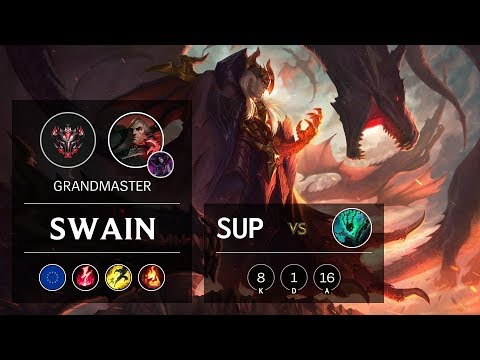 Swain Support vs Thresh - EUW Grandmaster Patch 9.7