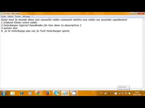 comment poser une video sur youtube