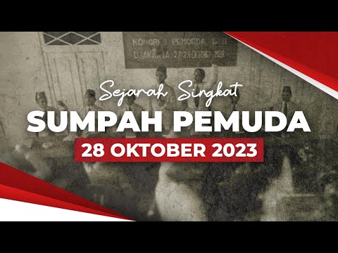 SEJARAH SINGKAT DAN TOKOH-TOKOH DI BALIK LAHIRNYA SUMPAH PEMUDA