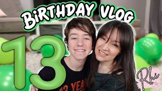 🎂 Will's 13th Birthday Vlog 🎁 Opening Presents & Birthday Interview