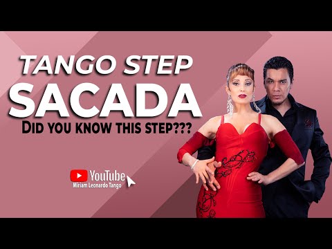 TANGO SACADAS (But also can be a "Toque")