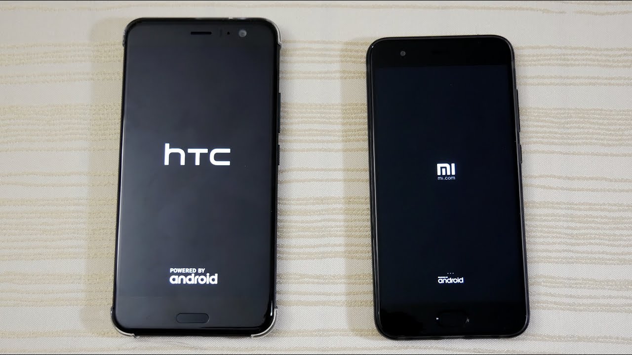 HTC U11 vs Xiaomi Mi6 - Speed Test! (4K)