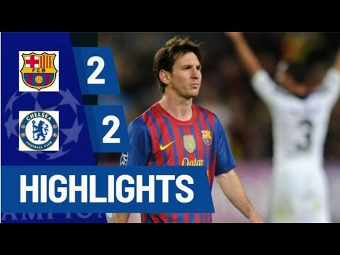 Unforgettable Battle: Barcelona vs. Chelsea 2-2  Champions League Semi-Final - 2011/2012