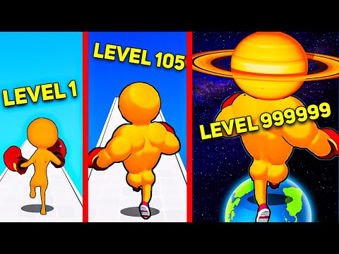 Upgrading to the STRONGEST MAN in level up runner