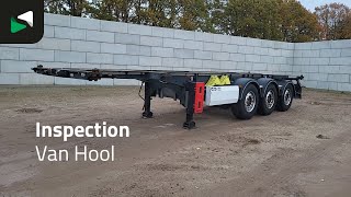 Prodaja Van Hool TUV 07/26 Liftachse 20ft 30ft ADR poluprikolice za prijevoz kontejnera - Slika 4 | Autoline BA Van Hool TUV 07/26 Liftachse 20ft 30ft ADR poluprikolica za prijevoz kontejnera | Slika 4 - Autoline