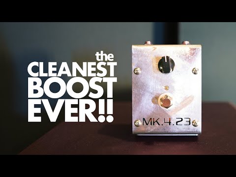 Creation Audio Labs MK.4.23 Clean and Transparent Boost Hand Painted image 8