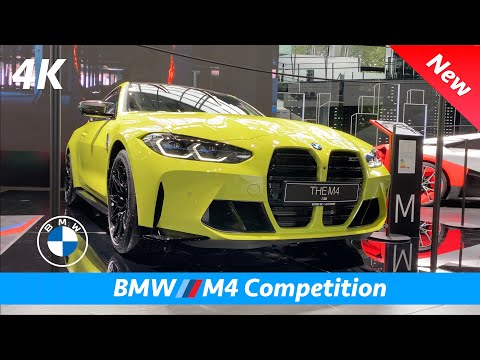 BMW M4 Competition 2021 - FIRST look in 4K (Sao Paulo Yellow), Price