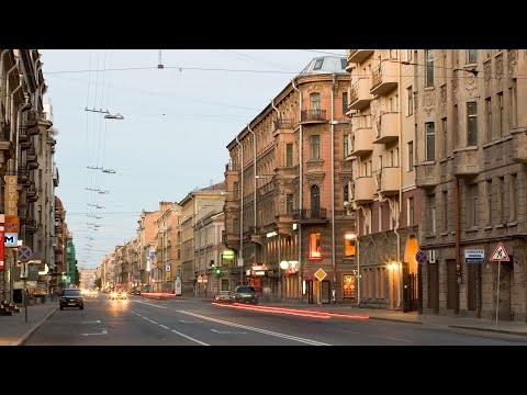St.Petersburg walk | Walking on Vosstania street [St. Petersburg 4K]