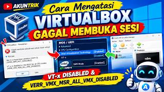 Download lagu Cara Mengatasi VirtualBox Gagal Membuka Sesi | VT-x Disabled & VERR_VMX_MSR_ALL_VMX_DISABLED mp3 Download lagu Cara Mengatasi VirtualBox Gagal Membuka Sesi | VT-x Disabled & VERR_VMX_MSR_ALL_VMX_DISABLED mp3