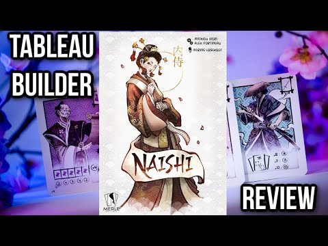 Naishi Review - 2 Player Tableau Building Game