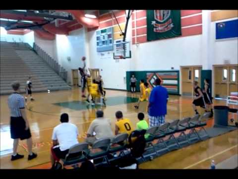 Trey Hoebee 2015 Basketball Combo PG 2012 LV Adidas 64
