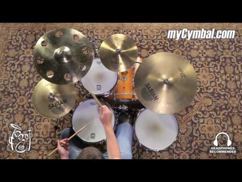 Used Sabian 12" HH Sound Control Crash Cymbal - 400g (USPT121-1091516P)