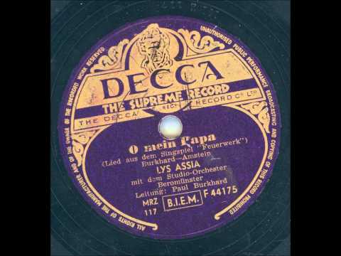 Lys Assia - O mein Papa