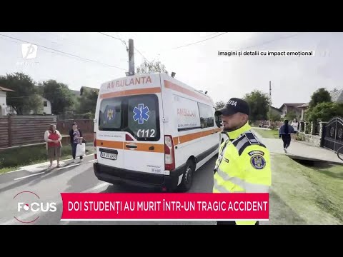 Doi studenți au murit într-un tragic accident