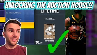 NBA 2K21 MYTEAM HOW TO UNLOCK THE AUCTION HOUSE!! WHAT YOU NEED TO KNOW TO START THE GAME!!