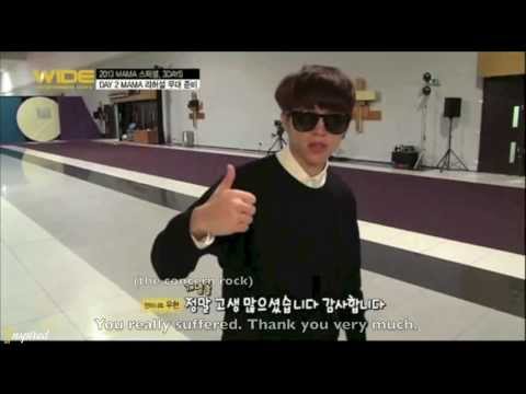 [ENG SUB] 131128 Mnet Wide News MAMA Special Rehearsal