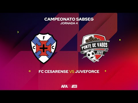FC CESARENSE X JUVEFORCE  - JORNADA 4