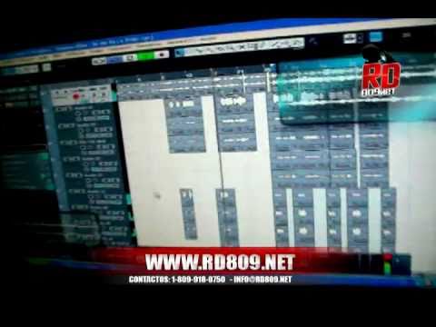 Shadow Blow & Kuky Drumz en el estudio Presentando el preview de "Se Me Va La Vida"