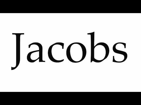 How to Pronounce Jacobs