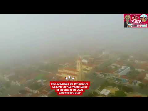 São Sebastião do Umbuzeiro amanhece encoberta 