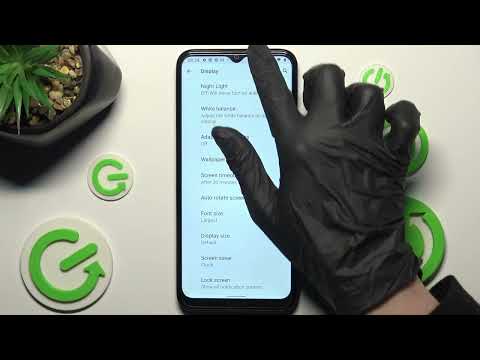 How to Turn On / Off Auto Rotate Screen on Nokia C21 Plus
