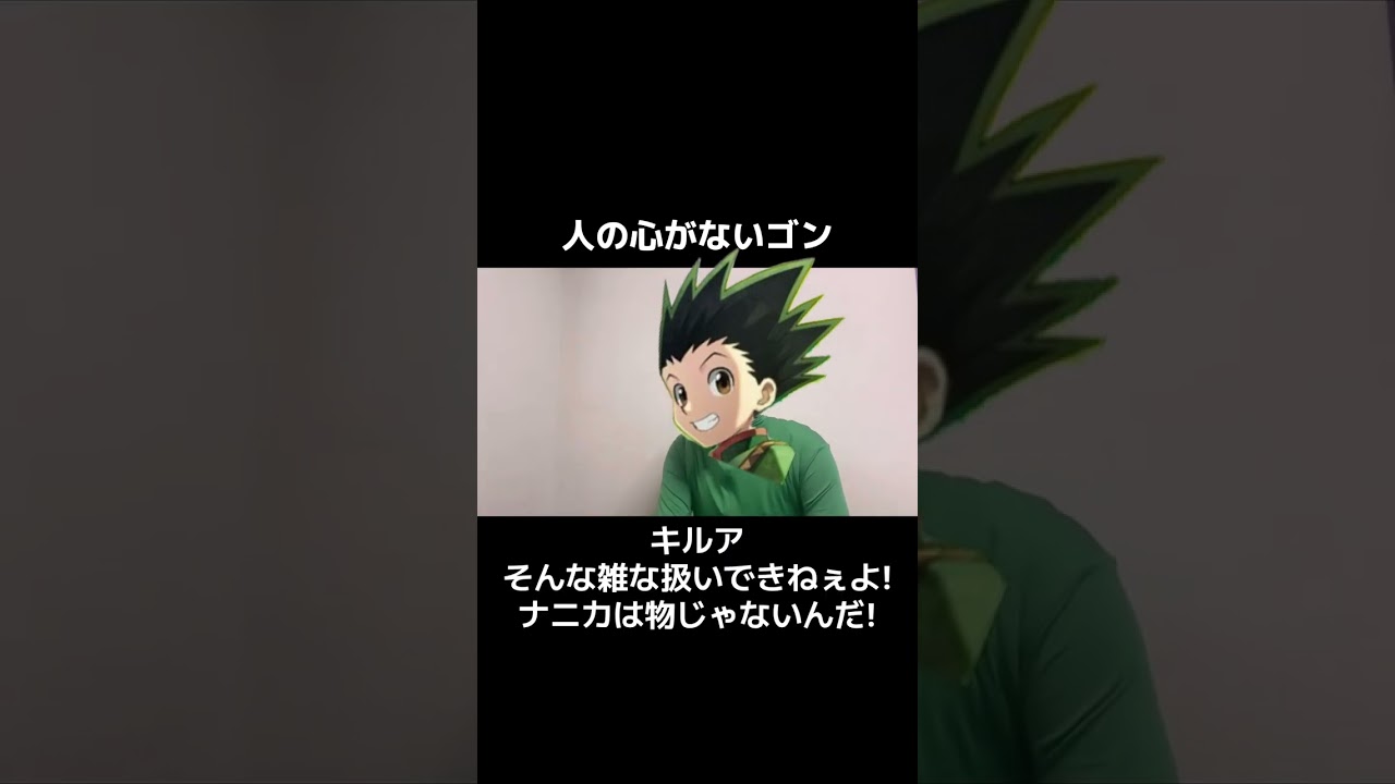人の心がないゴン#ハンターハンター