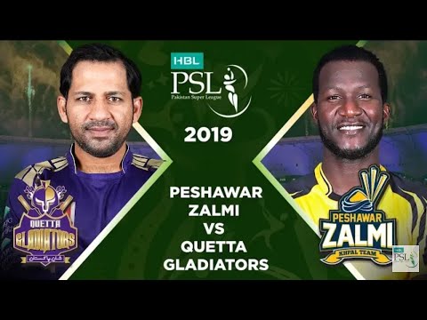 QUALIFIER 1: Peshawar Zalmi vs Quetta Gladiators | HBL PSL 4 | HBL PSL 2019