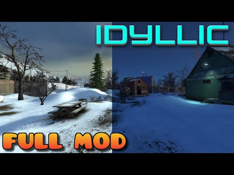 HALF LIFE 2 IDYLLIC | Full Mod Walkthrough | No Commentary