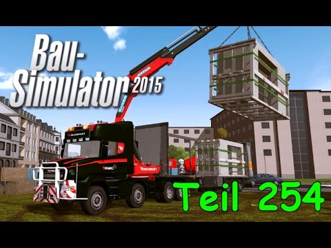 Let's Play Bau Simulator 2015 Teil 254 - SCANIA T MIT KRAN IM EINSATZ | Liongamer1