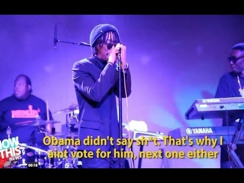 Lupe Fiasco Anti-Obama Song at Inaugural Event